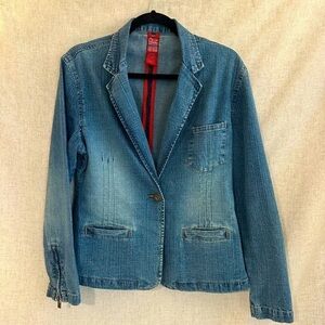 STAR Denim Pure Indigo Jacket Size Large